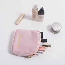 Lade das Bild in den Galerie-Viewer, 1Pc Mini Waterproof Flannel Storage Bag Coin Credit Card Cosmetics Cotton Strips Business Trip Travel