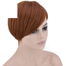 Lade das Bild in den Galerie-Viewer, Women Wig Short Hair Korean Side Bangs Fluffy Full Top W433