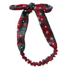 Load image into Gallery viewer, 2Pcs Bunny Ears Christmas Gift Cute Scrunchie Pack Hair Accessories Head Band Rabbit Headbands for Women Ties Bands