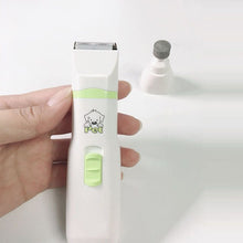 Lade das Bild in den Galerie-Viewer, 2 in 1 Pet Dog Cat Hair Trimmer Paw Nail Grinder Grooming Clippers Nail Cutter Hair Cutting Machine