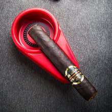 Load image into Gallery viewer, Ashtray Single Slot Melamine Portable Mini Lubinski Cigar Ashtray