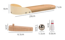 Load image into Gallery viewer, 29cm Mini Wooden Bowling Toddler Parent-Child Interactive Desktop Game