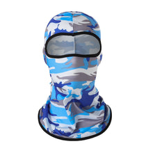 Lade das Bild in den Galerie-Viewer, 2PCs Windtight Hoods Sun-Proof Breathable Summer Ice Silk Face Mask for Outdoor Cycling