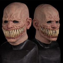 Load image into Gallery viewer, Halloween Xmas Christmas Gifts Decoration Cracked Teeth Demon "Stalker" Horror Latex Mask