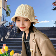 Load image into Gallery viewer, Warm Winter Knit Beanie Hats Wool Fisherman Women Autumn and Winter Korean Style All-Match Japanese Style Unisex
