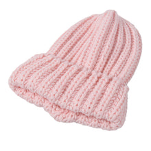 Lade das Bild in den Galerie-Viewer, Warm Winter Knit Beanie Hats Women's Autumn and Winter New Coarse Yarn Solid Color Casual All-Matching Unisex
