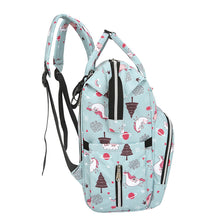 Lade das Bild in den Galerie-Viewer, Fashion Women Baby Diaper Bag Backpack Portable Multi-Functional Mom Backpack