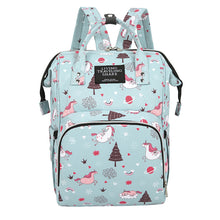 Lade das Bild in den Galerie-Viewer, Fashion Women Baby Diaper Bag Backpack Portable Multi-Functional Mom Backpack
