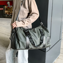 Lade das Bild in den Galerie-Viewer, Backpack Leisure Sports Bag Dry Wet Separation Gym Bag Independent Shoes Travel Bag Lightweight Large Function