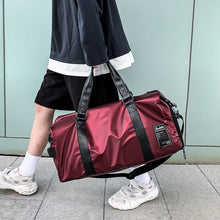 Lade das Bild in den Galerie-Viewer, Backpack Leisure Sports Bag Dry Wet Separation Gym Bag Independent Shoes Travel Bag Lightweight Large Function