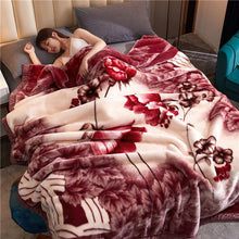 Load image into Gallery viewer, Gift Double Layer Warm Thickened Laschel Blanket Cover Blanket Winter Wedding Blanket
