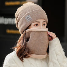 Lade das Bild in den Galerie-Viewer, Warm Winter Knit Beanie Hats Women's Autumn and Winter Fleece-Lined Thickened Earflaps Wool Warm Unisex