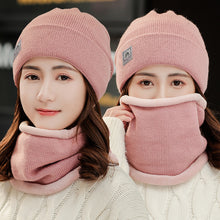 Lade das Bild in den Galerie-Viewer, Warm Winter Knit Beanie Hats Women's Autumn and Winter Fleece-Lined Thickened Earflaps Wool Warm Unisex