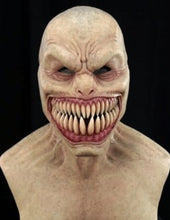 Load image into Gallery viewer, Halloween Xmas Christmas Gifts Decoration Cracked Teeth Demon "Stalker" Horror Latex Mask