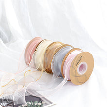 Load image into Gallery viewer, 2pcs Christmas Packing Materials 4cm Fishtail Yarn Ribbon Flowers Gift Present Cake DIY
