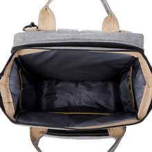 Lade das Bild in den Galerie-Viewer, Backpack Folding Mummy Bag Multi-Purpose Package Feeding Bottle Diaper