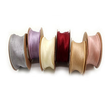 Load image into Gallery viewer, 2pcs Christmas Packing Materials 4cm Fishtail Yarn Ribbon Flowers Gift Present Cake DIY