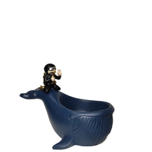 Load image into Gallery viewer, 18cm Diver Dolphin Whale Resin Key Candy Storage Box for Hall Table Decorations