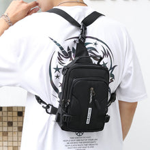 Load image into Gallery viewer, Casual Shoulder Bag Multi-Functional Small Backpack Outdoor Chest Bag Men