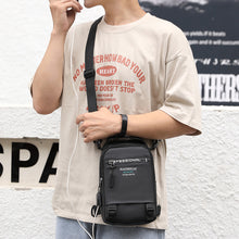 Load image into Gallery viewer, Casual Shoulder Bag Multi-Functional Small Backpack Outdoor Chest Bag Men