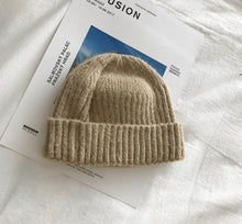 Load image into Gallery viewer, Warm Winter Knit Beanie Hats Women's Korean-Style Autumn and Winter Warm Student All-Match Ear Protection Wool Unisex