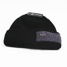 Lade das Bild in den Galerie-Viewer, Warm Winter Knit Beanie Hats Foreign Trade New Wool Men's Autumn and Winter Outdoor Fleece-Lined Unisex