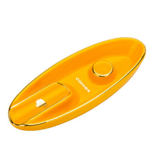 Load image into Gallery viewer, Ashtray Lubinski Cigar Ceramic Metal Stroke Boat Type Single Cigar Ashtray
