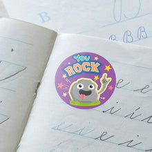 Load image into Gallery viewer, 2x500pcs Xmas Christmas Stickers Roll Label School Season Stationery Encourage Reward Dinosaur Peacock Honey Peak Animal Toy