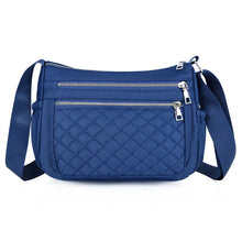 Load image into Gallery viewer, Backpack Shoulder Bag Nylon Cloth Bag Messenger Bag Casual Mummy Bag Rhombus Can Be Fixed