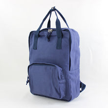 Load image into Gallery viewer, Backpack Simple Canvas Casual Versatile Good-looking Unisex Large Capacity Schoolbag for Male and Female Students