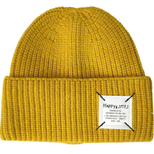 Lade das Bild in den Galerie-Viewer, Warm Winter Knit Beanie Hats Japanese Thickened Wool Women Student Korean Style Couple Pullover Male Unisex