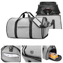 Lade das Bild in den Galerie-Viewer, Backpack Portable Folding Suit Travel Bag Large Capacity Men's Bag