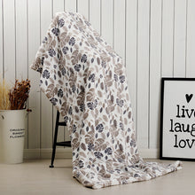 Lade das Bild in den Galerie-Viewer, Double Layer Raschel Imitation Rabbit Fur Flannel Blanket Nap Air Conditioning Cloak Small Blanket