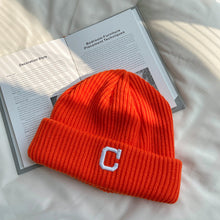 Lade das Bild in den Galerie-Viewer, Warm Winter Knit Beanie Hats Japanese Style All-Matching Thickened Letters Show Face Small Woolen Cap Children Unisex