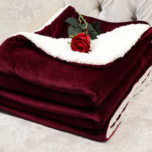 Lade das Bild in den Galerie-Viewer, Winter Thickened Velvet Blanket Berber Fleece Blanket Single Double Blanket Double Layer Gift Blanket