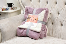 Lade das Bild in den Galerie-Viewer, Winter Thickened Velvet Blanket Berber Fleece Blanket Single Double Blanket Double Layer Gift Blanket