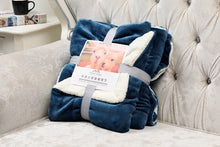Lade das Bild in den Galerie-Viewer, Winter Thickened Velvet Blanket Berber Fleece Blanket Single Double Blanket Double Layer Gift Blanket