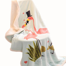 Load image into Gallery viewer, Children's Small Blanket Cartoon Blanket Coral Fleece Flannel Children's Blanket Blanket