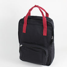 Load image into Gallery viewer, Backpack Simple Canvas Casual Versatile Good-looking Unisex Large Capacity Schoolbag for Male and Female Students