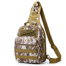 Load image into Gallery viewer, Backpack Cycling Waterproof Combat Printed Men Chest Large Capacity Crossbody shoulder bag