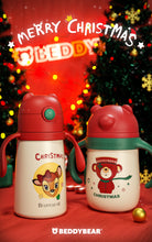 Lade das Bild in den Galerie-Viewer, Xmax Christmas Cup Gift Korean Bear Insulated Stainless Steel Children