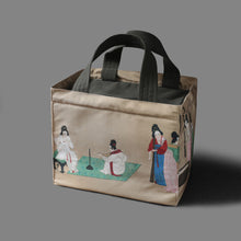 Lade das Bild in den Galerie-Viewer, Backpack Tea Pot Teacup Tea Set Cloth Bag Teapot Handle Big Cloth Bag