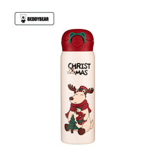 Lade das Bild in den Galerie-Viewer, Xmax Christmas Cup Gift Korean Bear Insulated Stainless Steel Children