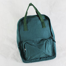 Load image into Gallery viewer, Backpack Simple Canvas Casual Versatile Good-looking Unisex Large Capacity Schoolbag for Male and Female Students