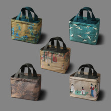 Lade das Bild in den Galerie-Viewer, Backpack Tea Pot Teacup Tea Set Cloth Bag Teapot Handle Big Cloth Bag