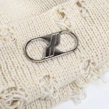 Lade das Bild in den Galerie-Viewer, Warm Winter Knit Beanie Hats Korean Fashion Ring Pin Hip Hop Wool Men and Women Unisex