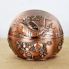 Load image into Gallery viewer, Ashtray Spherical Creative Retro round High-Grade Metal Drop-Resistant Multifunctional Ashtray
