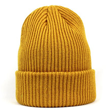 Load image into Gallery viewer, Warm Winter Knit Beanie Hats Women's Cold-Proof Woolen Cap Men's Classic Pullover Unisex