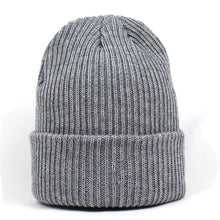 Load image into Gallery viewer, Warm Winter Knit Beanie Hats Women's Cold-Proof Woolen Cap Men's Classic Pullover Unisex