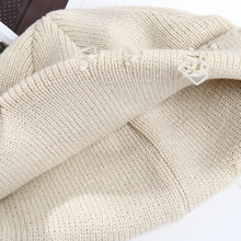 Lade das Bild in den Galerie-Viewer, Warm Winter Knit Beanie Hats Korean Fashion Ring Pin Hip Hop Wool Men and Women Unisex